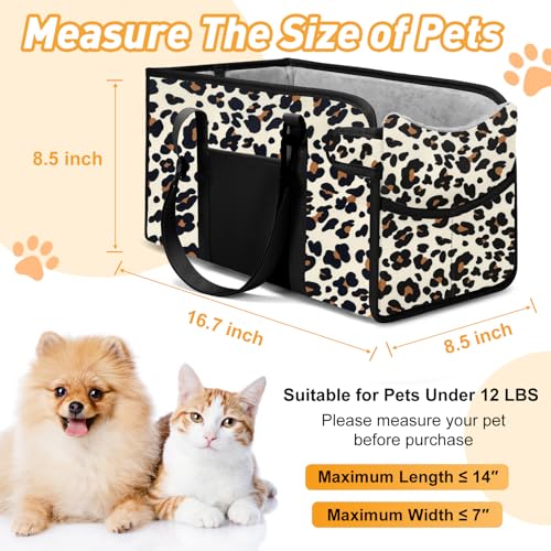 Portable Dog Car Seat for Small Dogs