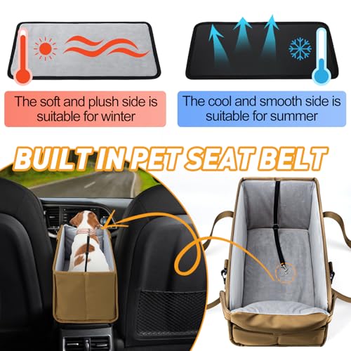 Portable Dog Car Seat for Small Dogs