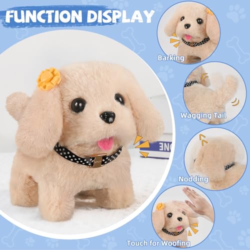 16 Pcs Robot Dog Toys for Boys (BLUE)