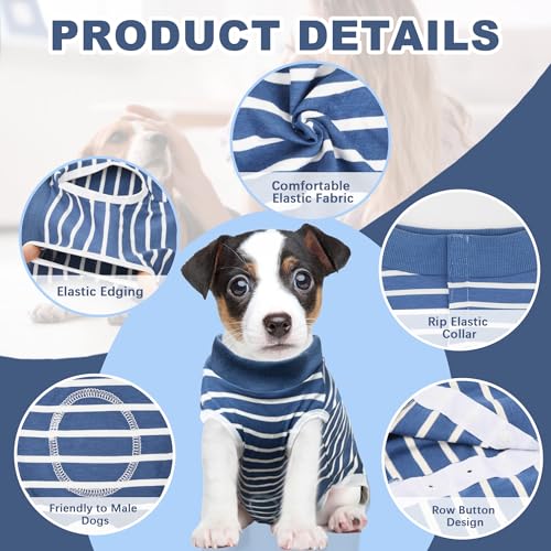 Recovery Suit for Dogs (Blue / X-Large)