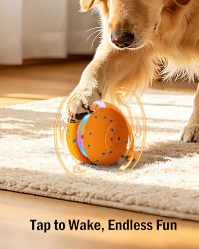 Interactive Dog Toy (Orange)