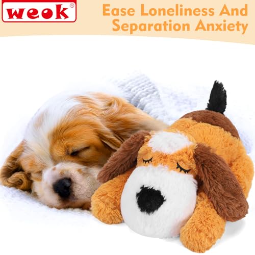 Heartbeat Puppy for Dogs (medium brown and white)