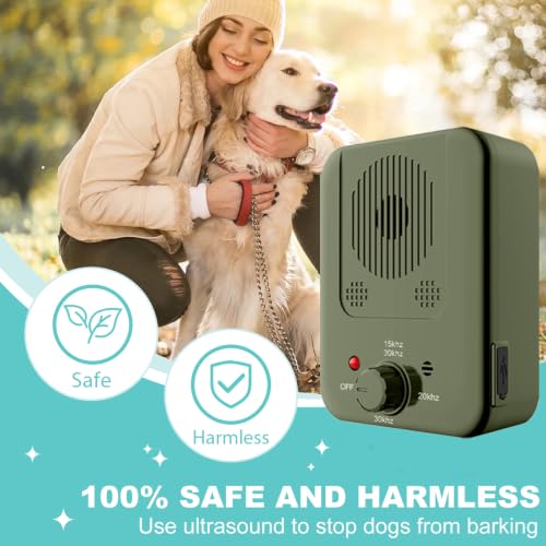 Anti Barking Device for Dog (Green)