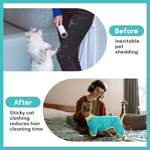 Cat Behavior Control Sweater (Large / Turquoise)