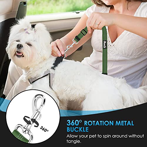 Dog Seat Belt for Car (H.Green)