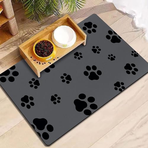 18"×30" Dog Food Mat (Dark Gray-JY / 18"×30")