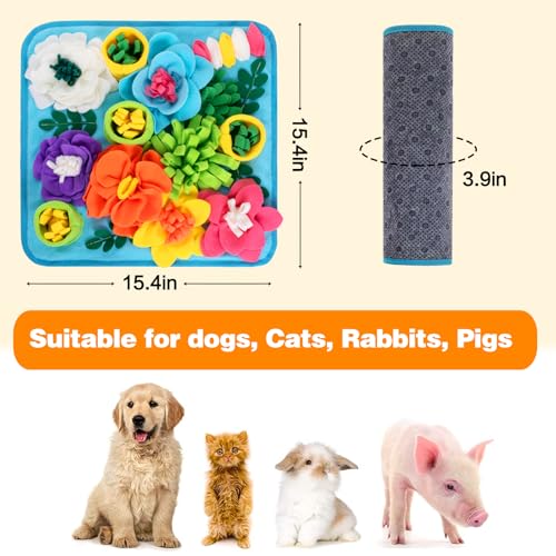 Snuffle Mat for Dogs (Sky Blue)