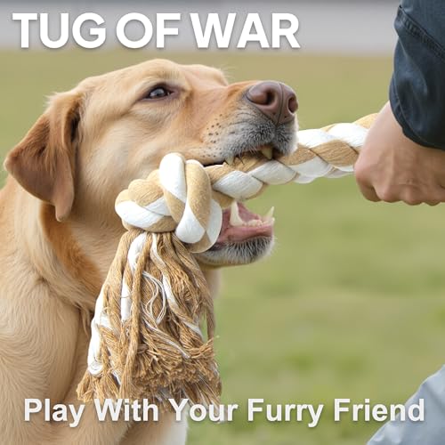 Dog Rope Toys for Large (3 Knots)