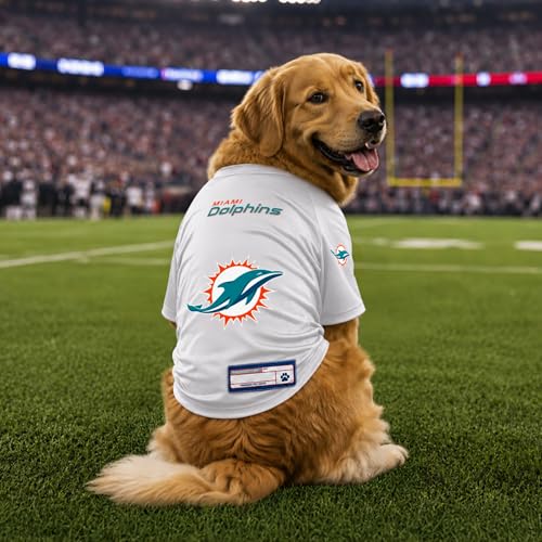 NFL Miami Dolphins Stretch Pet Jersey (Miami Dolphins / X-Large)
