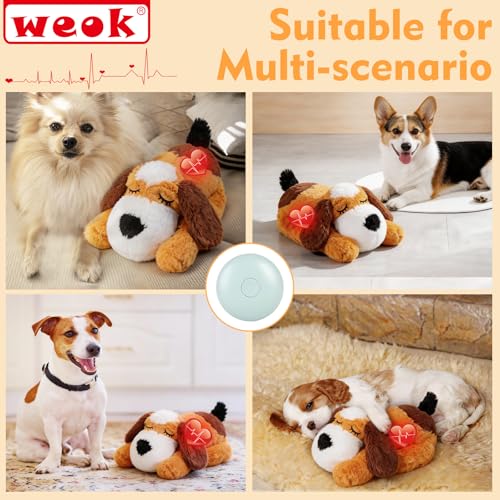 Heartbeat Puppy for Dogs (medium brown and white)