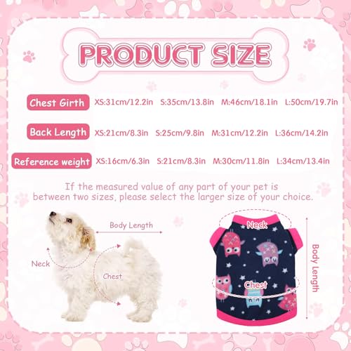 8 Pieces Dog Sweaters for Small Dog (X-Small)