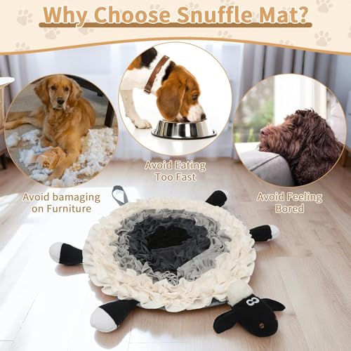 Snuffle Mat for Dogs (White)