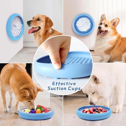 Dog Lick Bowl (Light Blue / Large)