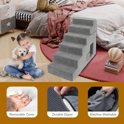 Dog Stairs for Small Dogs 27”H