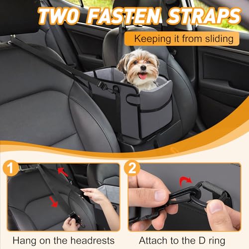Portable Dog Car Seat for Small Dogs