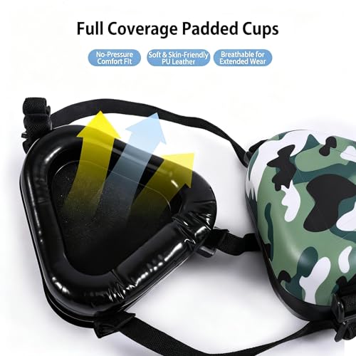 Dog Headphones for Noise Protection (Camouflage)