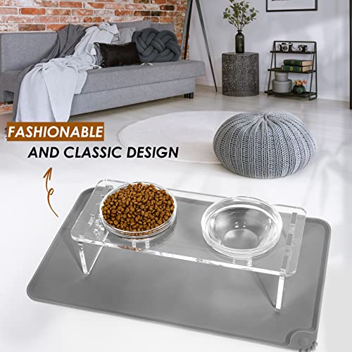Elevated Dog & Cat Bowls (Small Dogs & Cats-3.75" Height)