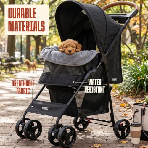 Pet Stroller for Small Dogs & Cats