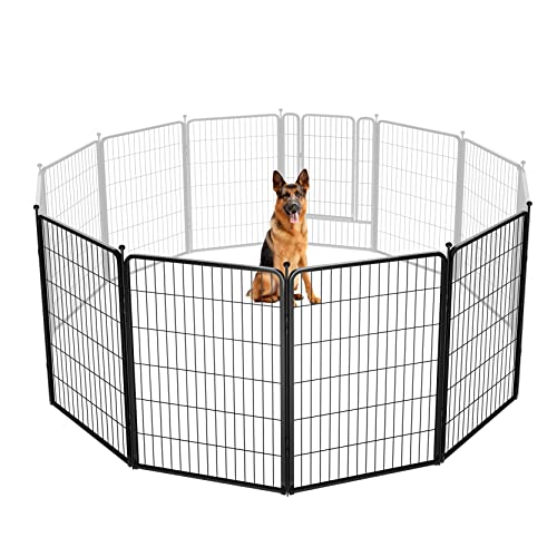 Rollick Dog Playpen (Black / 45"H)