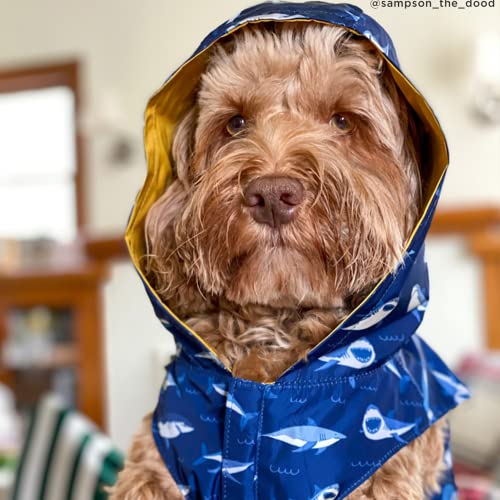 Reversible Raincoat for Dogs & Pets (Small)