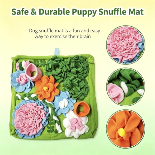 Snuffle Mat for Dogs (19.3"L x 19.3"W)