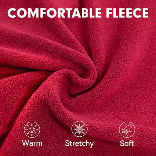 Fleece Dog Sweater (X-Large / Red)