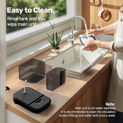 Cat Water Fountain (Black)
