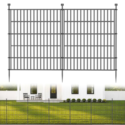 No Dig Garden Fence Outdoor for Yard (32 in(H) X 11.8 ft(L))