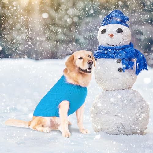 Dog Sweater for Large Dogs (SkyBlue / Large)