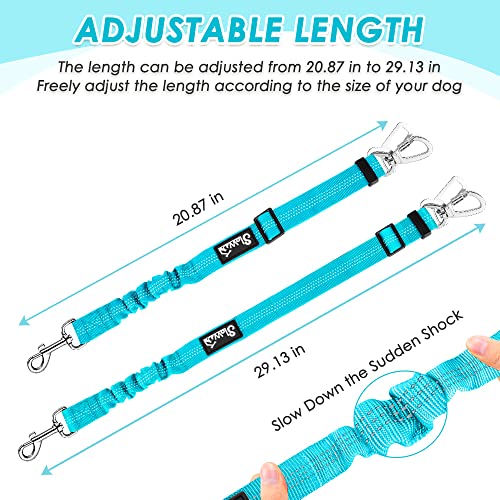 Dog Car Harness Seat Belt (Small / Light Blue)