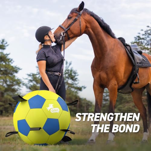 25 Inch Herding Ball for Dog with Straps (Yellow / 25 Inch)