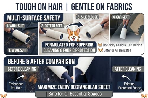Extra Sticky Lint Roller (3 Packs)