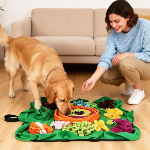 Snuffle Mat for Dogs (Green)