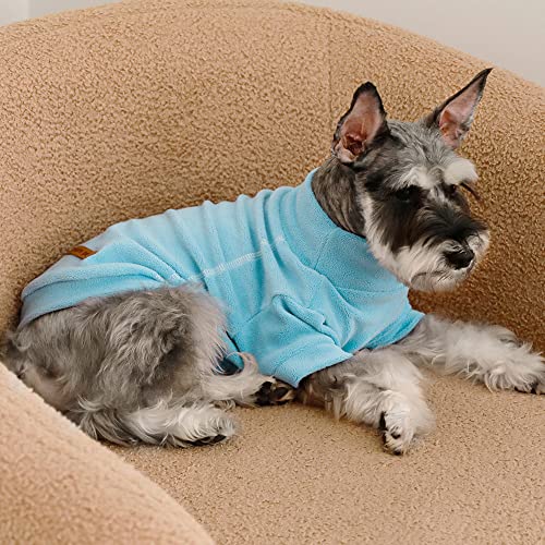 3 Pack Classic Fleece Dog Sweater (X-Small / Blue-Grey-Navy)