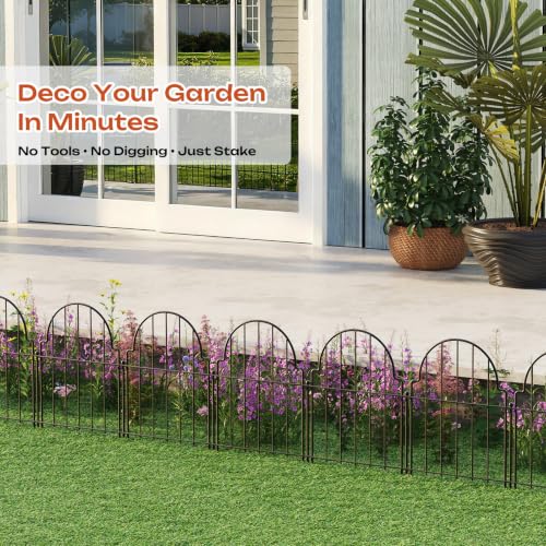 Decorative Garden Fence (17"H)