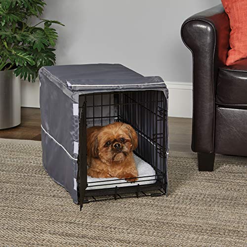 Midwest Homes for Pets XS Dog Crate Cover (Gray / 22 Inch)