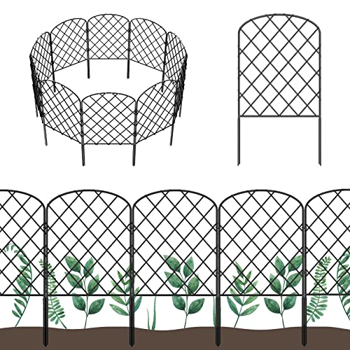 10 Pack Decorative Garden Fence (10ft x 24in)