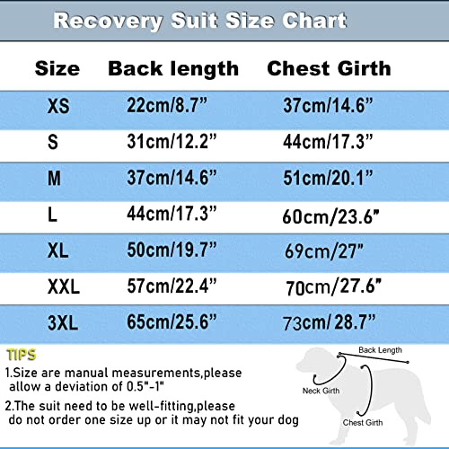 Dog Surgery Recovery Suit (XS(Back 8 - 10" Chest 12 - 14" Weight 4 - 8lb) / Pink Suit)