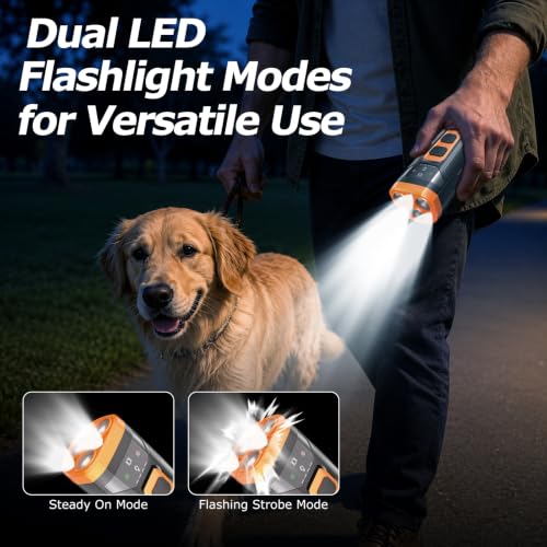 Dog Bark Deterrent Device (Black)