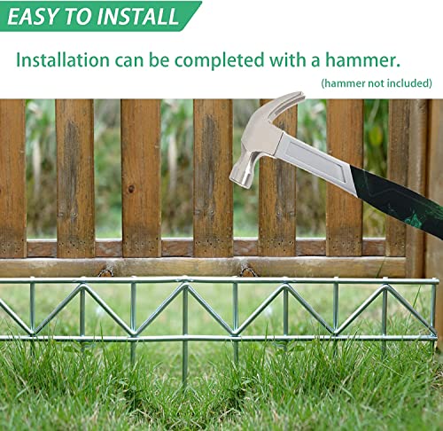 15 Pack 24" L x 15" H Animal Barrier Fence (24" x 15" 15 pack / Silver)