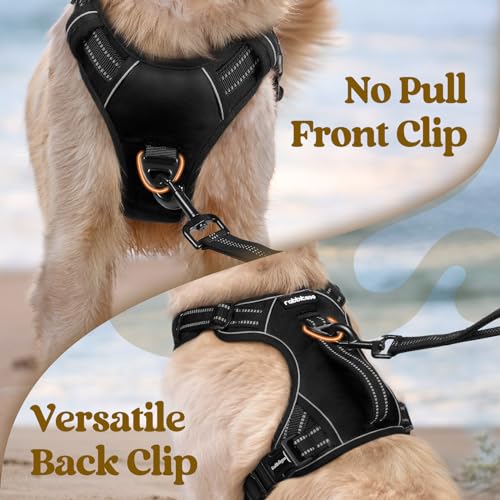Large Dog Harness (X-Large / Black)
