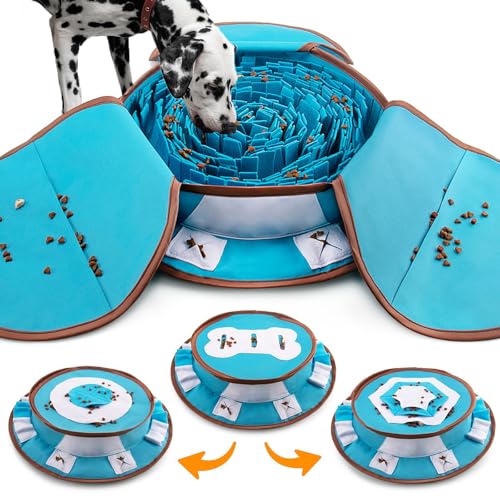 Pet Snuffle Mat for Dogs (blue)