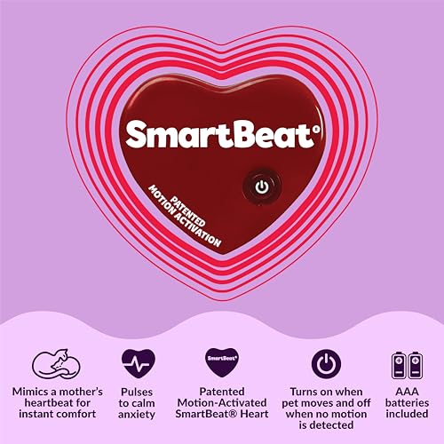 Snuggle Kitty Heartbeat Cat Toy (Tan Tiger)