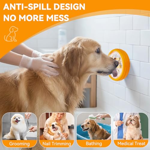Dog Lick Bowl (XL / Orange)