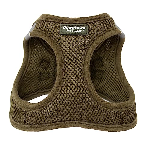 Step in Dog Harness for Small Dogs No Pull (Large / Hunter Green)