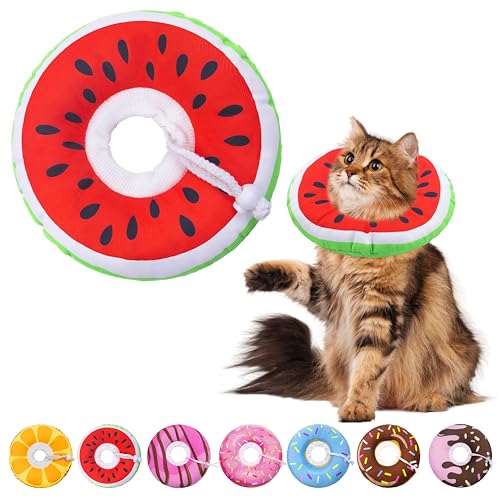 Cat Cone Collar Soft (Watermelon / Large)