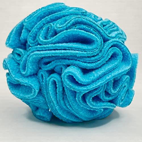 Small Breed Snuffle Puzzle Ball Treat Foraging Dog Toy Blue (Blue / Small)