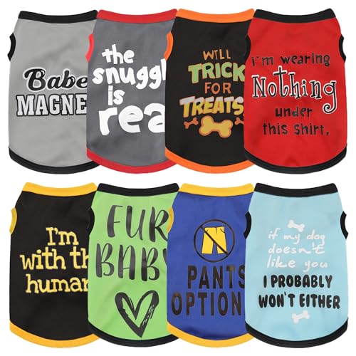 Elevate Your Pet's Seasonal Style with Playful Panache (S-(2~6lb) | Chest(~13.5") / Classic 8pc)