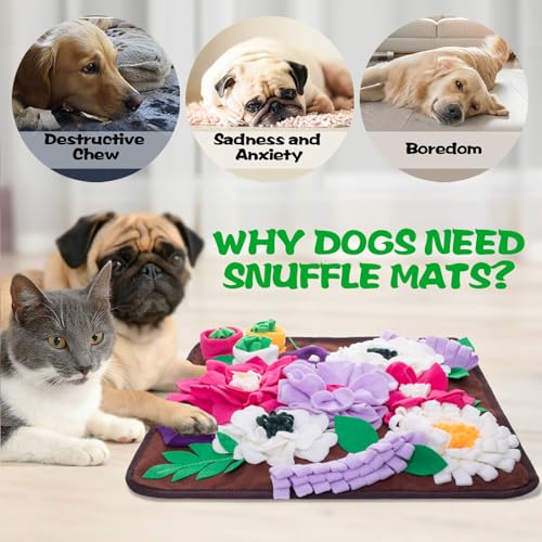 Snuffle Mat for Dogs (coffee)