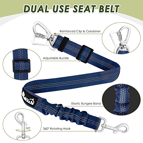 Dog Car Harness Seat Belt (Small / Blue)